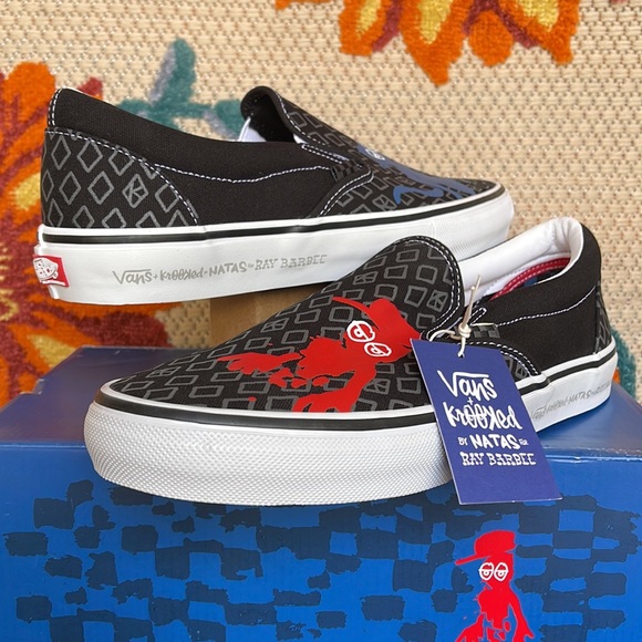 Vans Skate Slip On Krooked By Natas For Ray Men’s sneakers - Picture 9 of 16